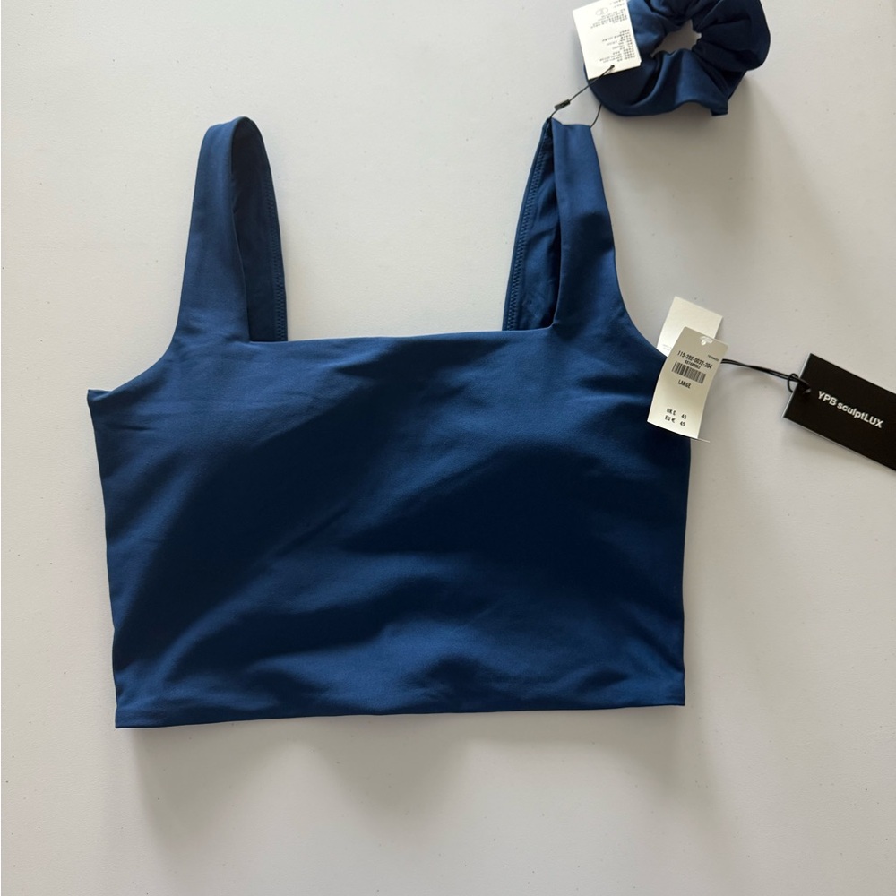 Abercrombie & Fitch Blue Sports Bra